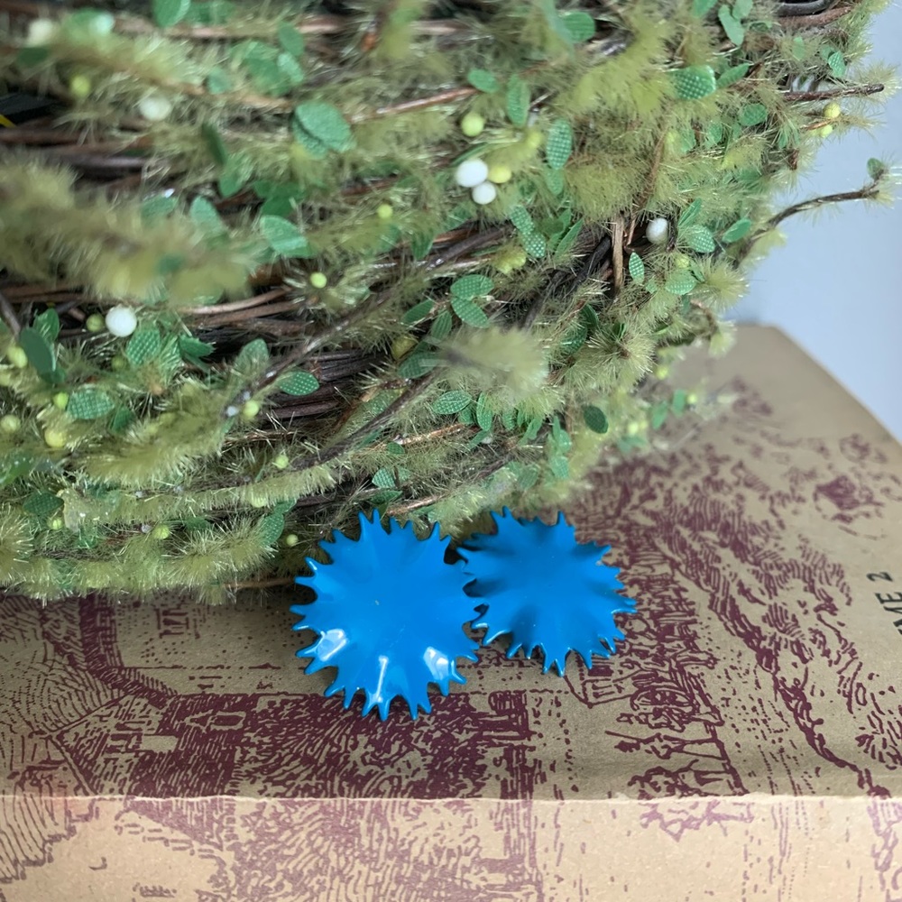 vintage metal ear clips